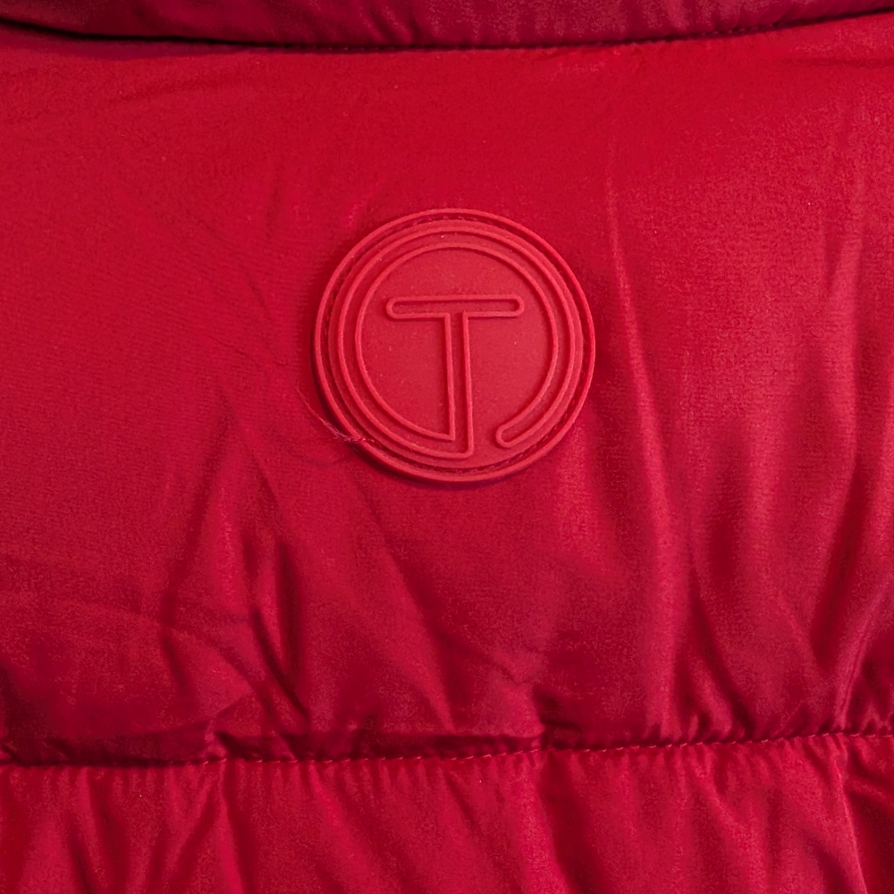 Talbots Vibrant Red Quilted Jacket - Picture 9 of 9